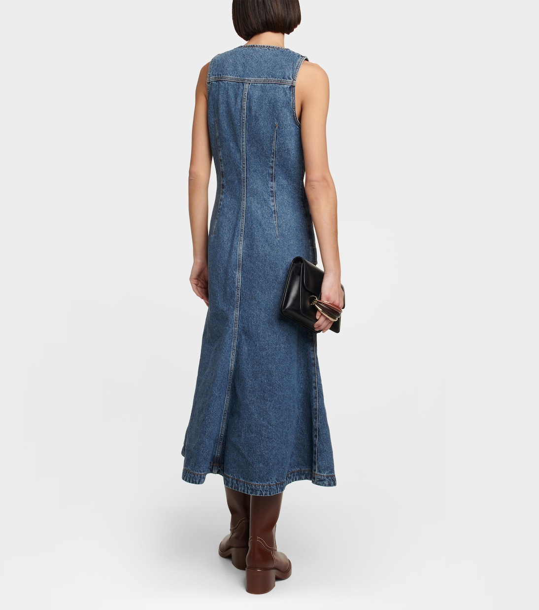 Abito midi di jeans | Chloé