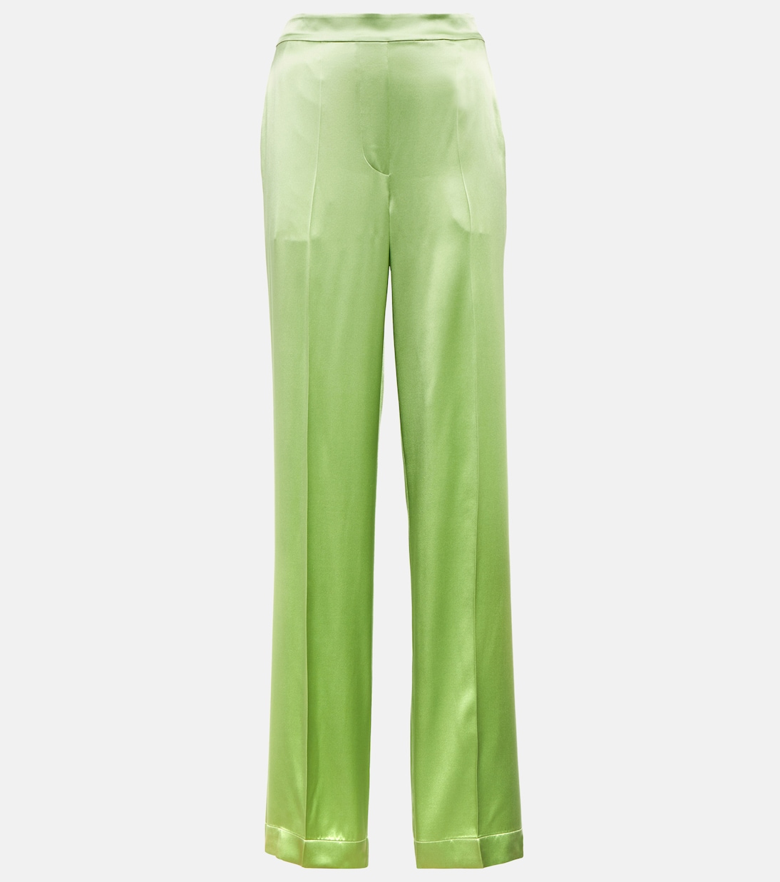 Tova straight silk satin pants | Joseph
