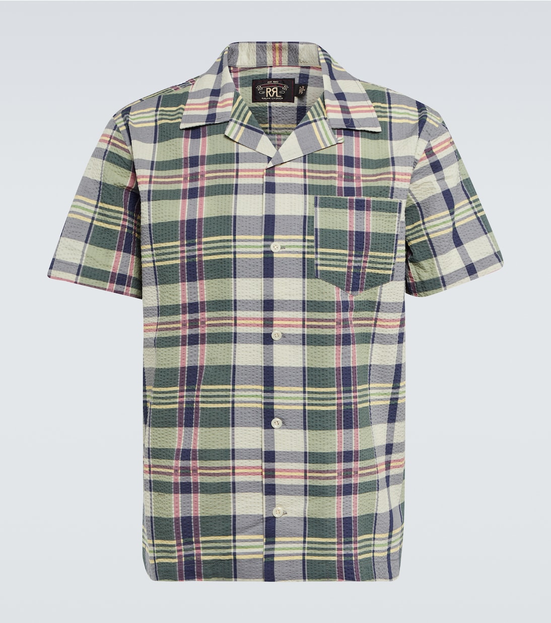 Camicia in seersucker con stampa | RRL