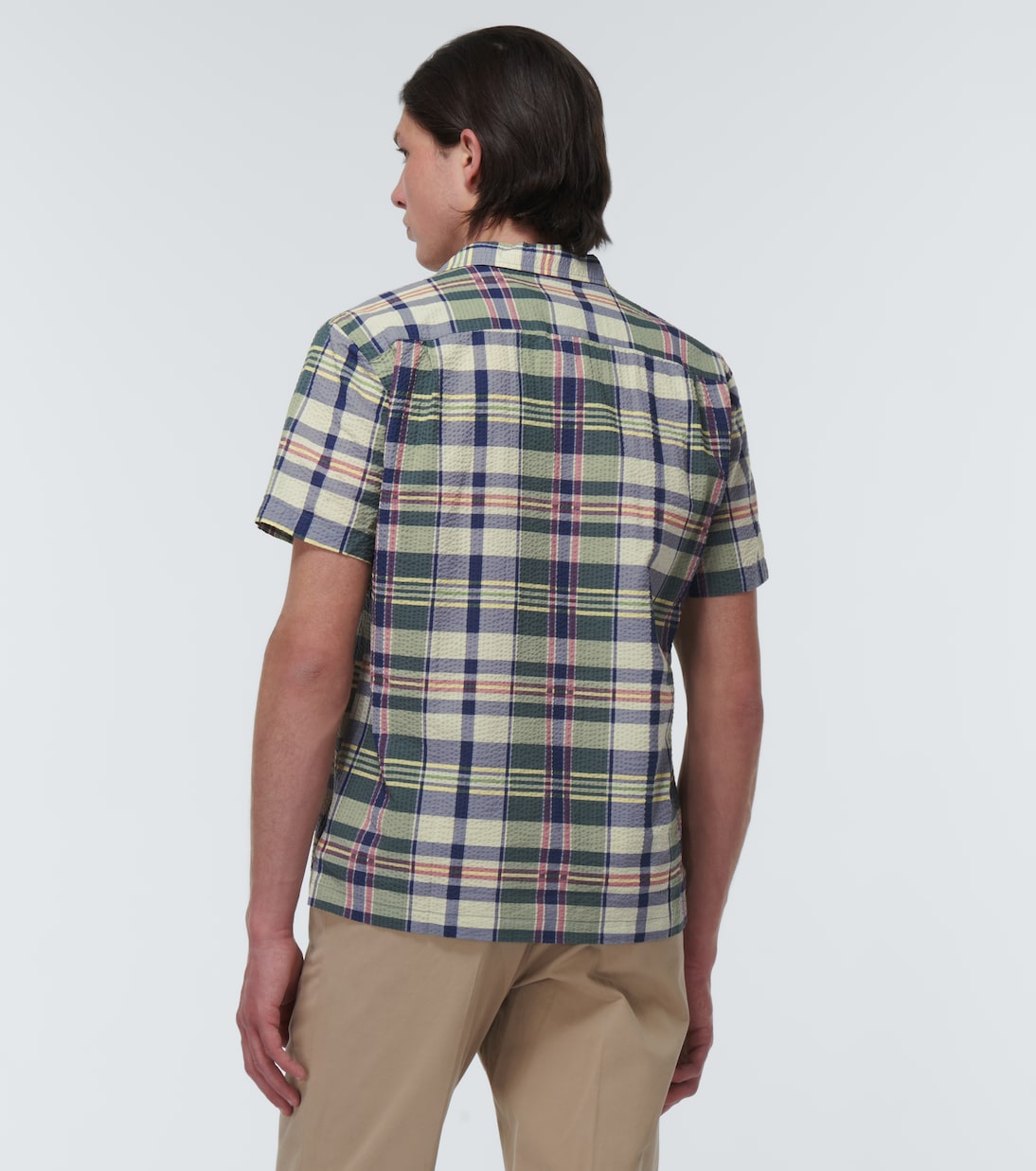 Camicia in seersucker con stampa | RRL