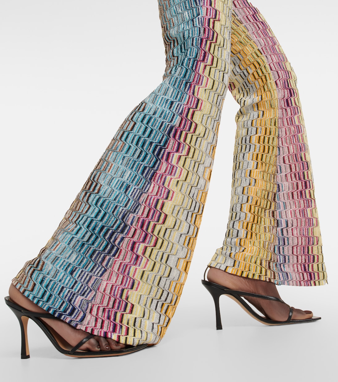 Pantalon bootcut en lamé | Missoni
