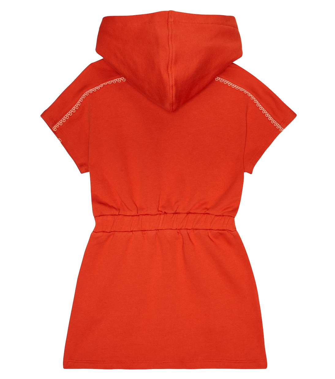 Miniabito in cotone con cappuccio | Chloé Kids