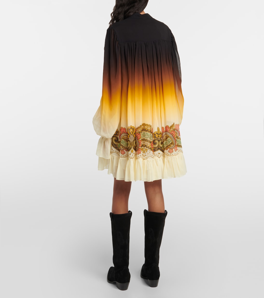 Robe imprimée en soie | Etro