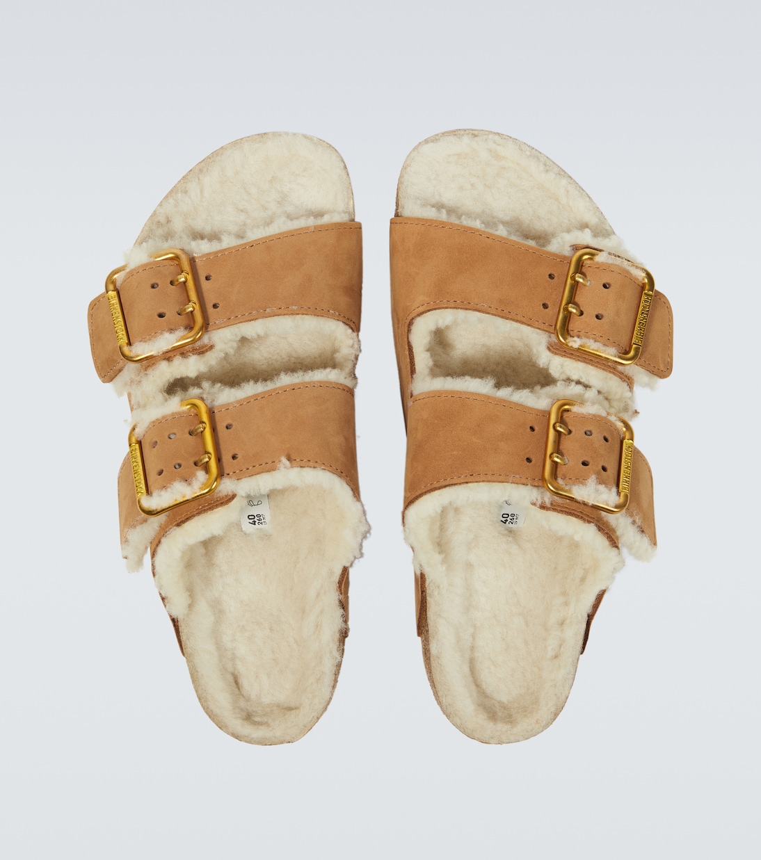 Arizona leather and shearling sandals | Birkenstock