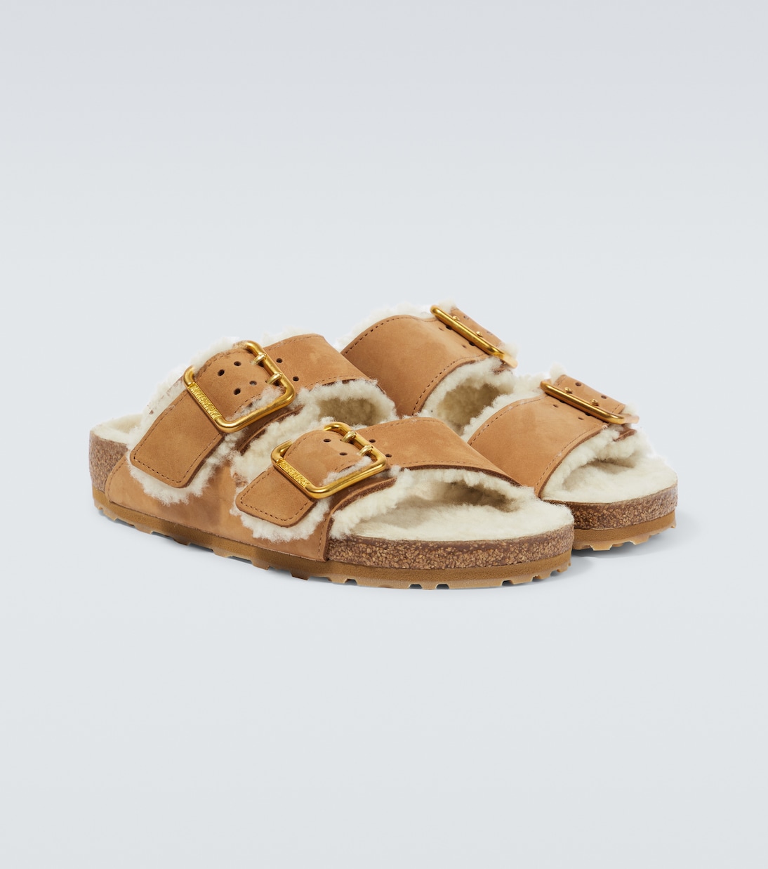 Arizona leather and shearling sandals | Birkenstock