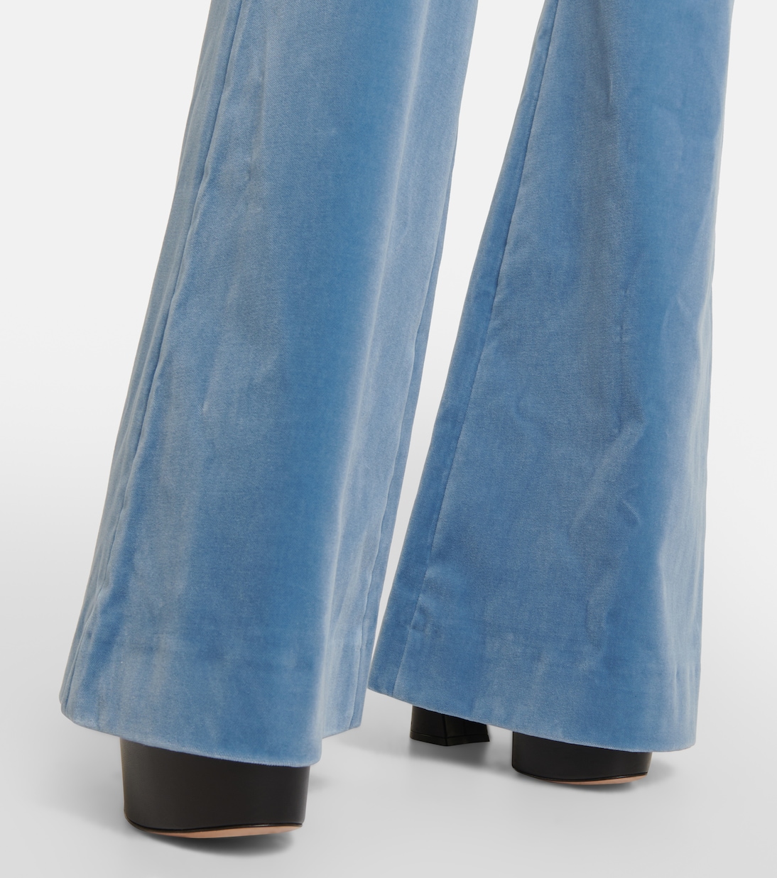 Pantalon évasé Elegance Softness en velours | Dorothee Schumacher