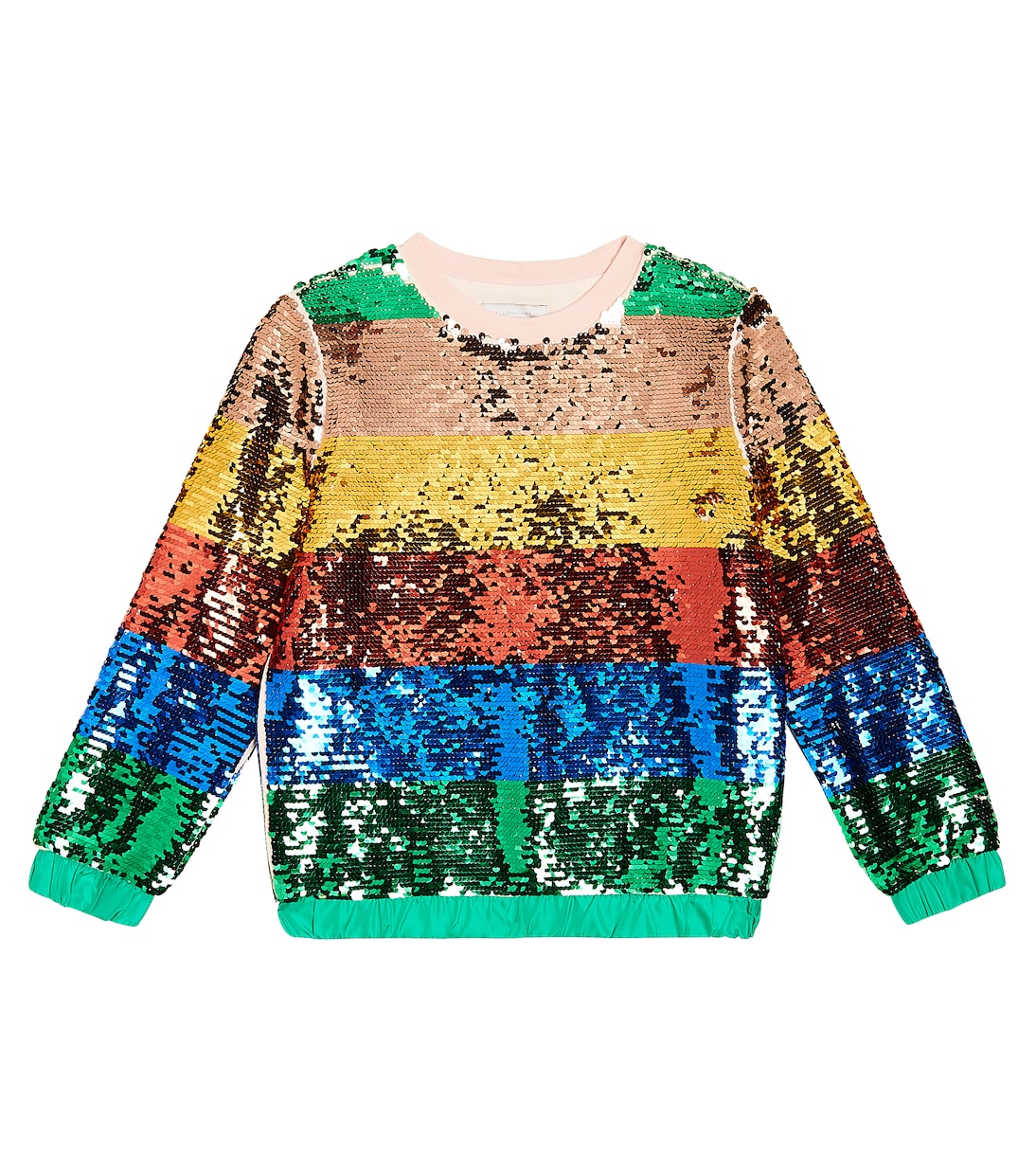 Sudadera a rayas con lentejuelas | Stella McCartney Kids