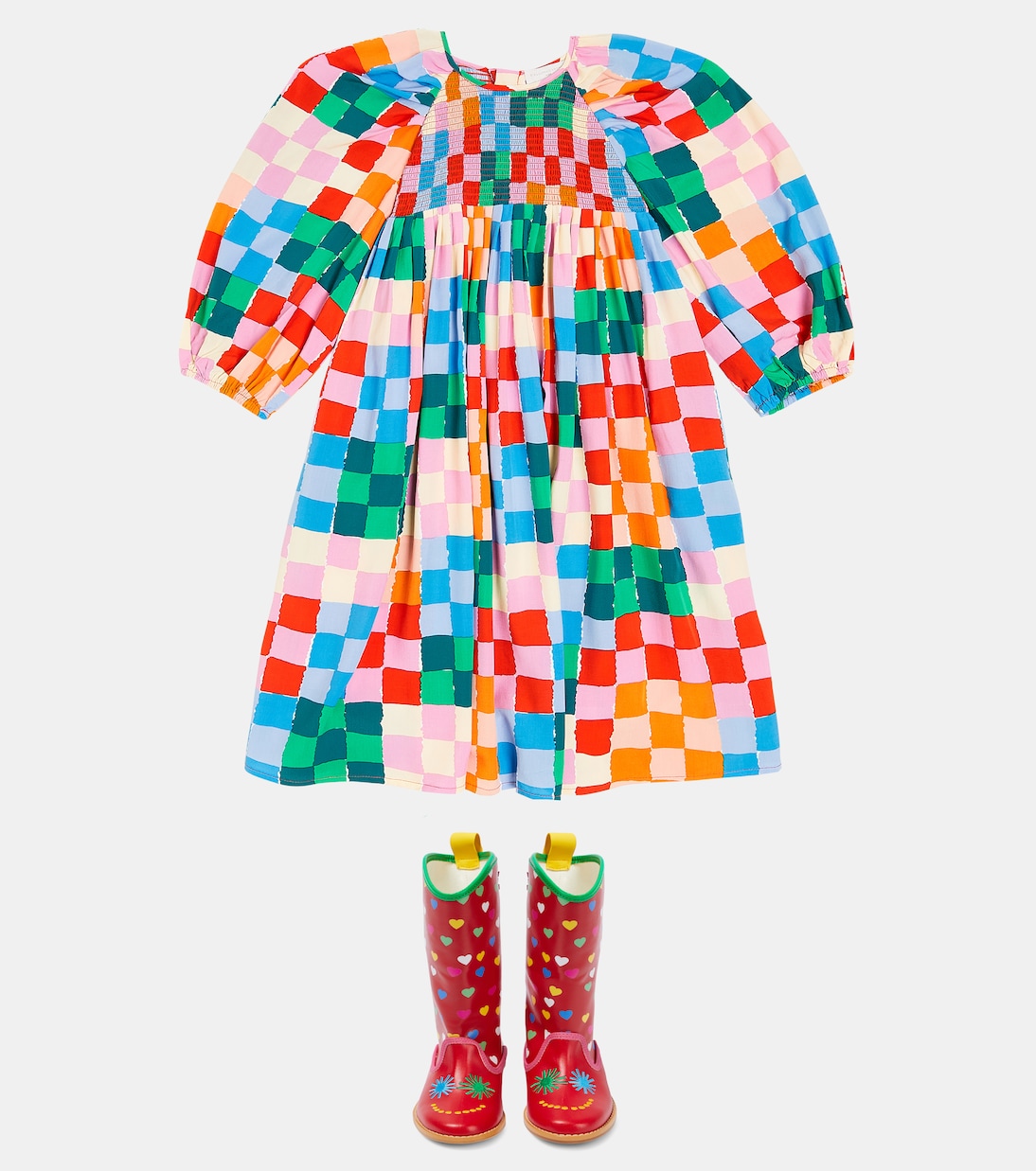 Robe à carreaux | Stella McCartney Kids