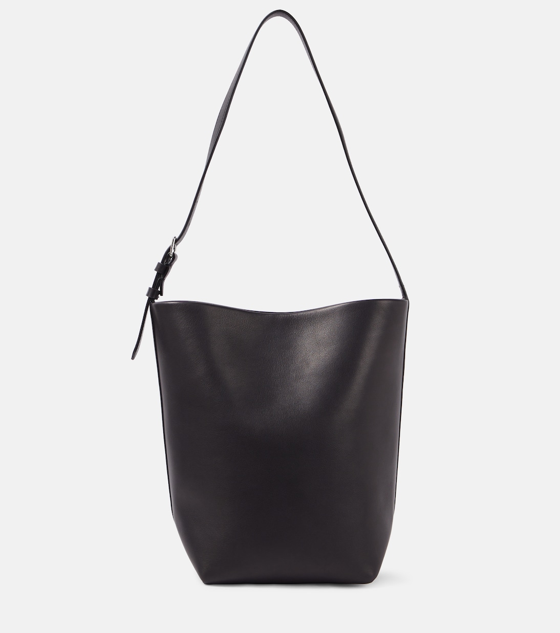 N/S Medium leather shoulder bag | The Row