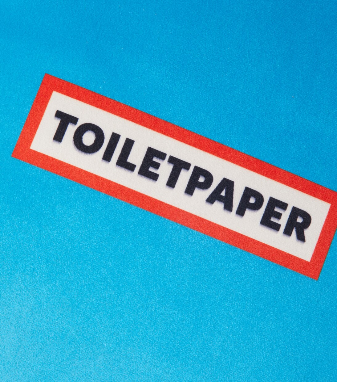 x Toiletpaper Tongue cushion | Seletti