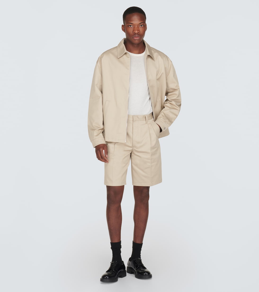 Bermuda-Shorts aus Baumwolle | Prada
