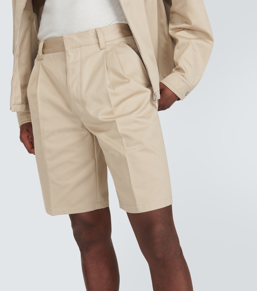 Bermuda-Shorts aus Baumwolle | Prada