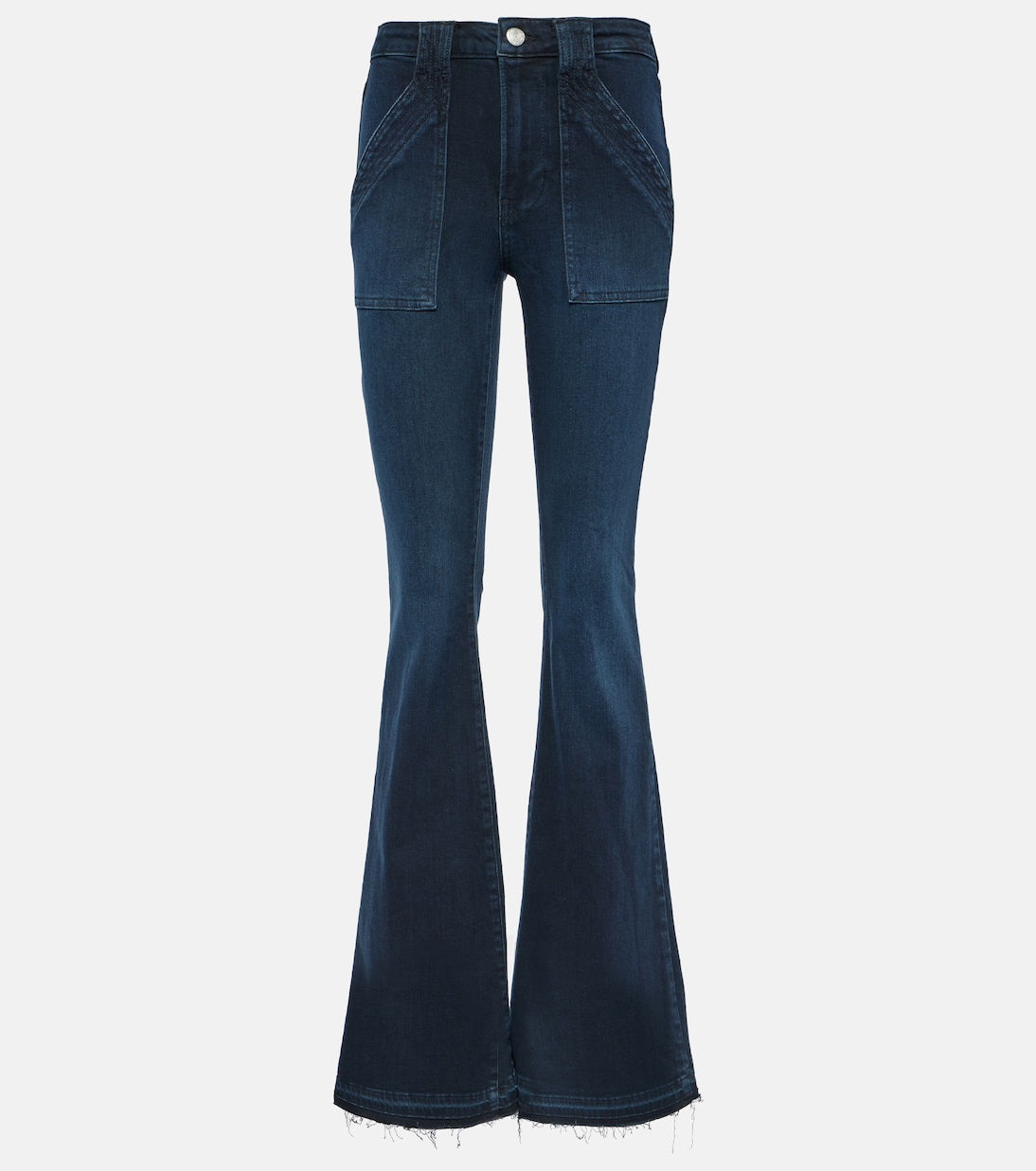 Jeans Le High Flare Trapunto a vita alta | Frame