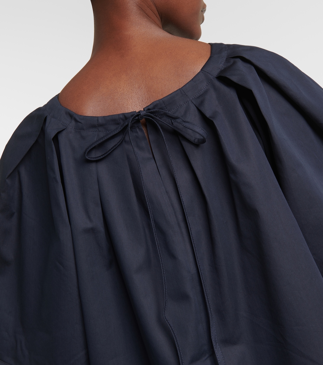 Oversized cotton and silk T-shirt | CO