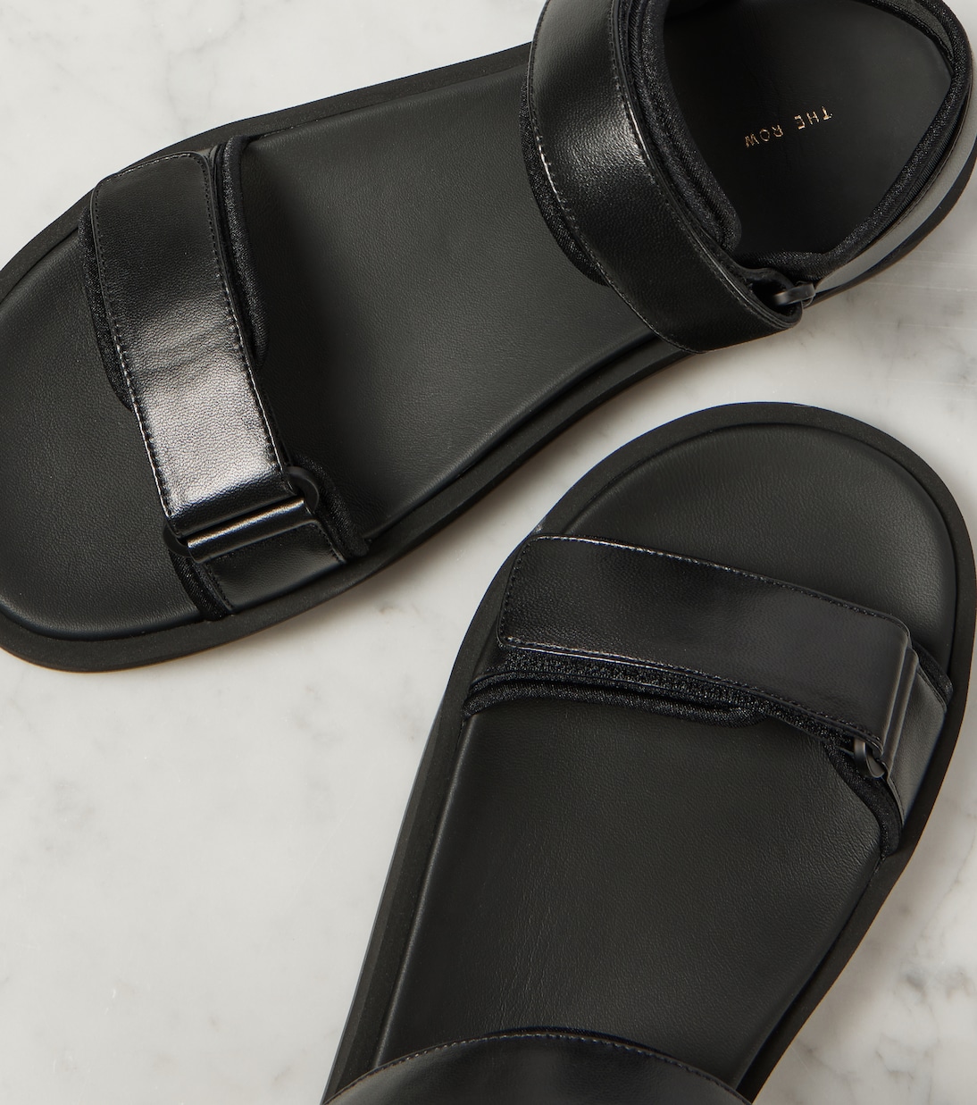 Sandalen Hook-And-Loop aus Leder | The Row
