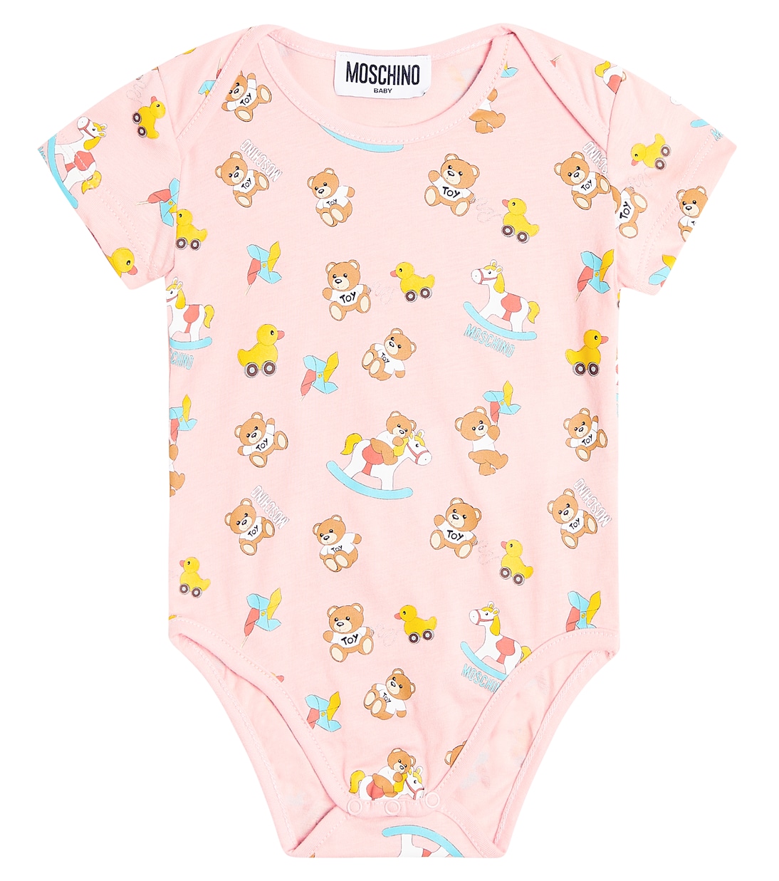 Baby - Set di 3 body in jersey di cotone | Moschino Kids