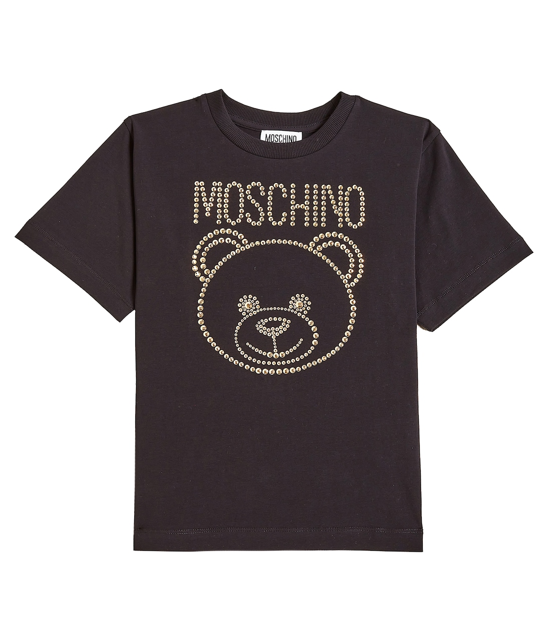 Verziertes T-Shirt aus einem Baumwollgemisch | Moschino Kids