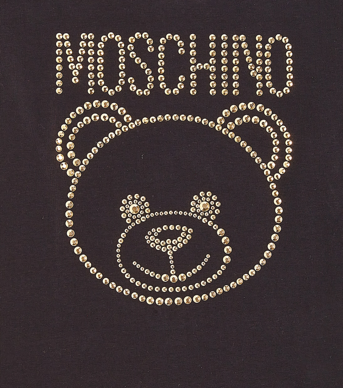 Verziertes T-Shirt aus einem Baumwollgemisch | Moschino Kids