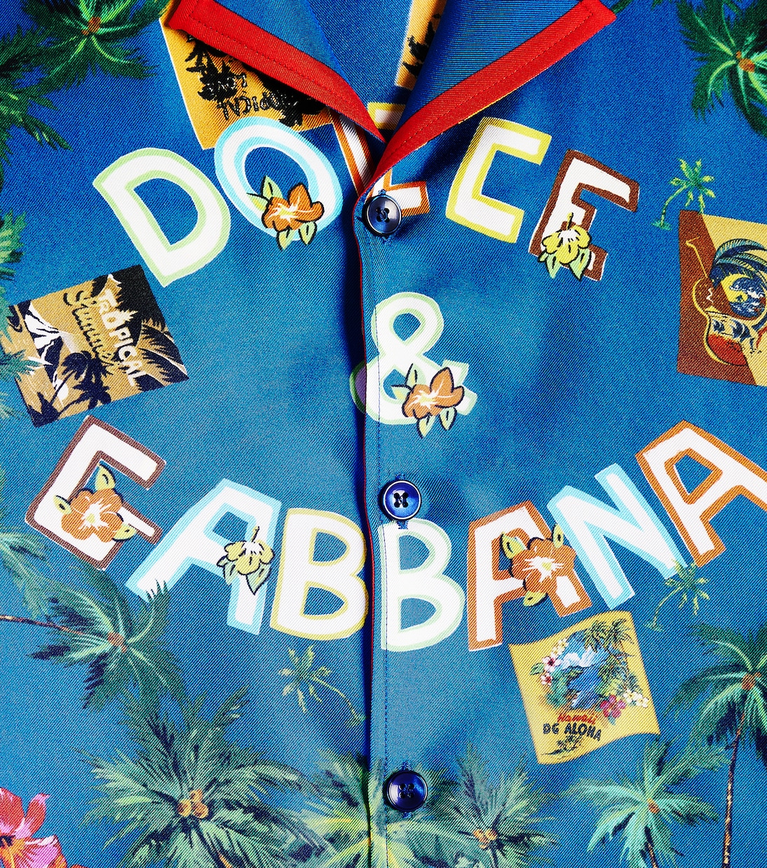 Bedrucktes Hemd aus Baumwolle | Dolce&Gabbana Kids