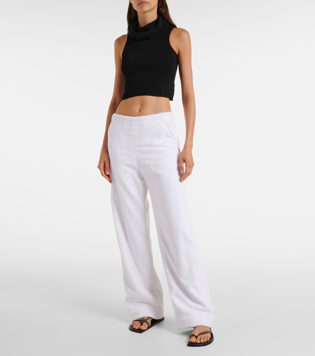 Verzierte Sandalen Marsa aus Leder | Alaïa