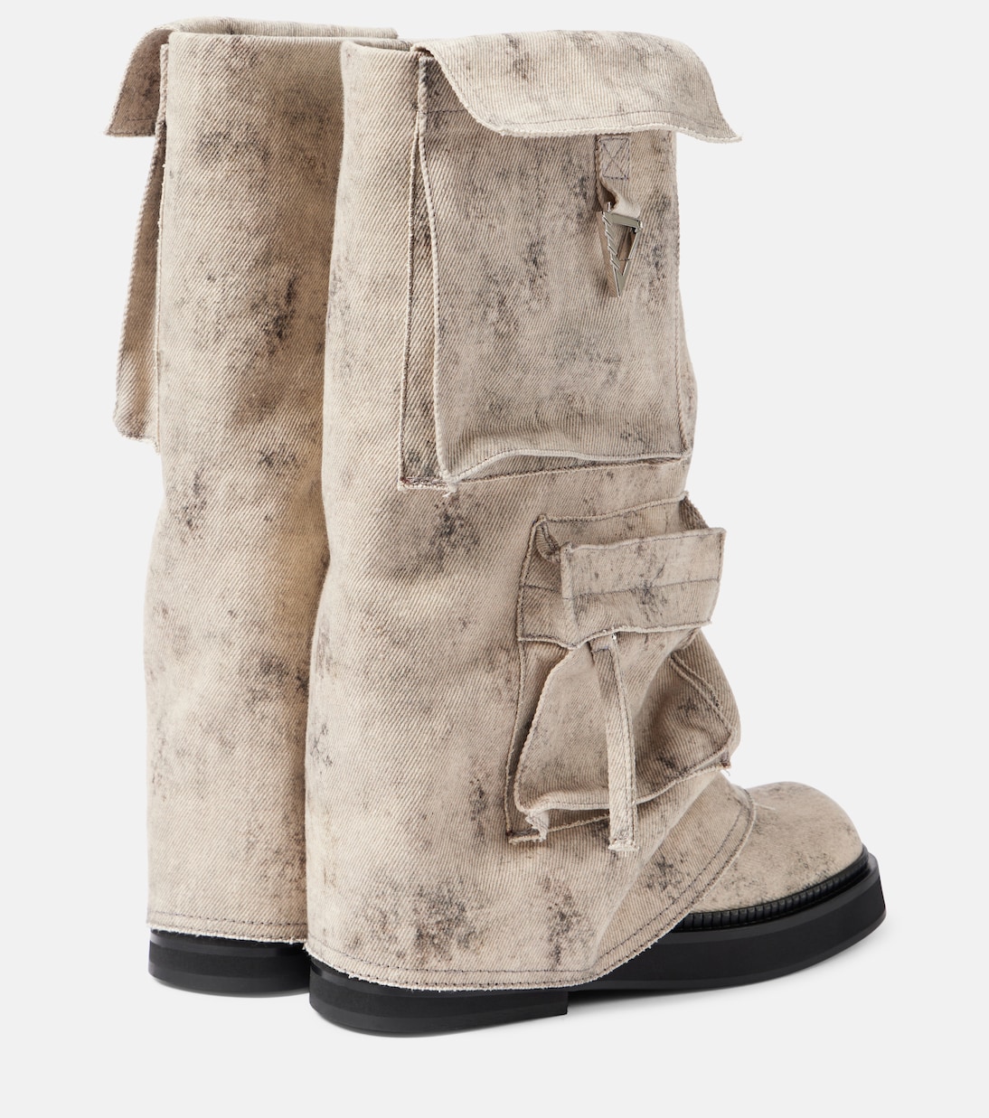 Robin canvas combat boots | The Attico
