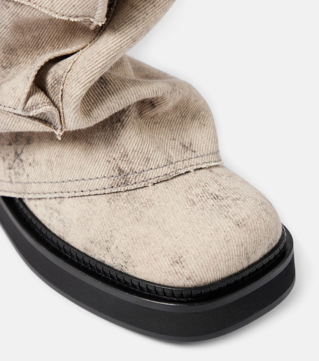 Robin canvas combat boots | The Attico