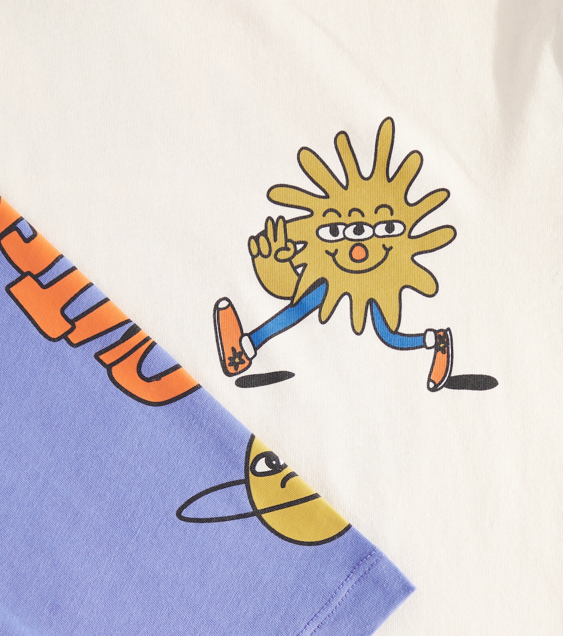 Camiseta de jersey de algodón estampada | Stella McCartney Kids