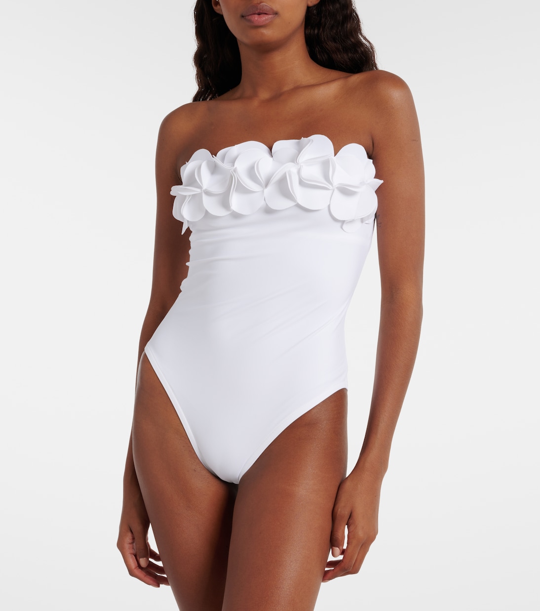 Costume intero Tess con applicazioni floreali | Karla Colletto