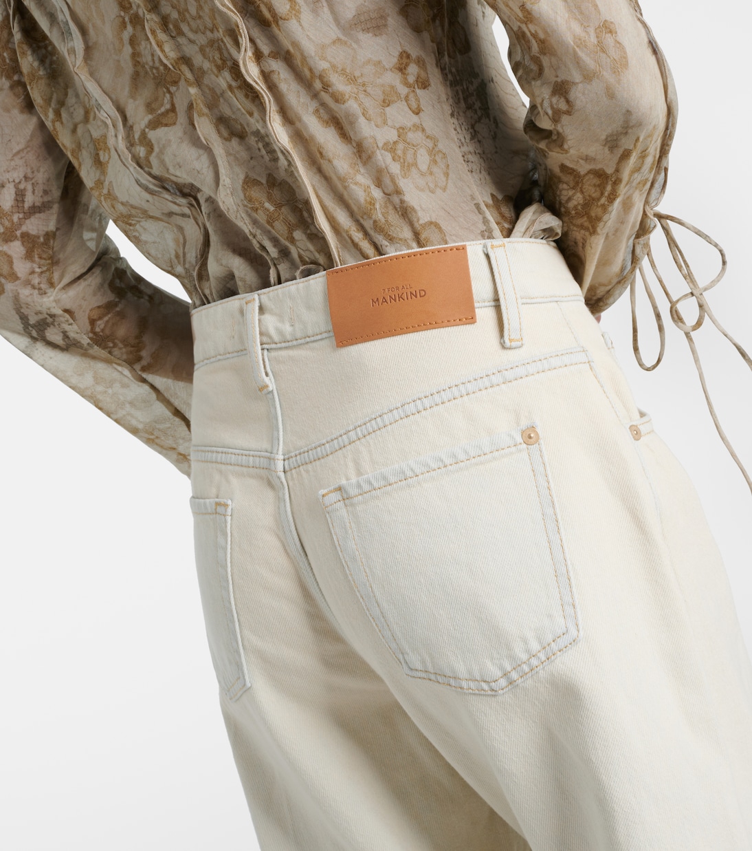 High-Rise Wide-Leg Jeans Bonnie | 7 For All Mankind