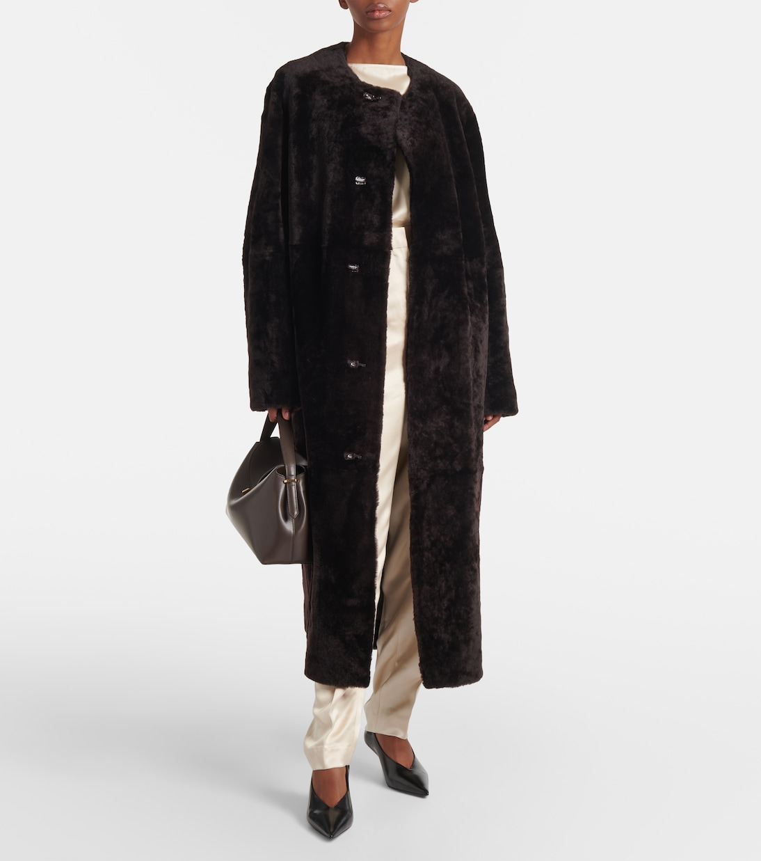 Borsa T-Lock Medium in pelle | Toteme