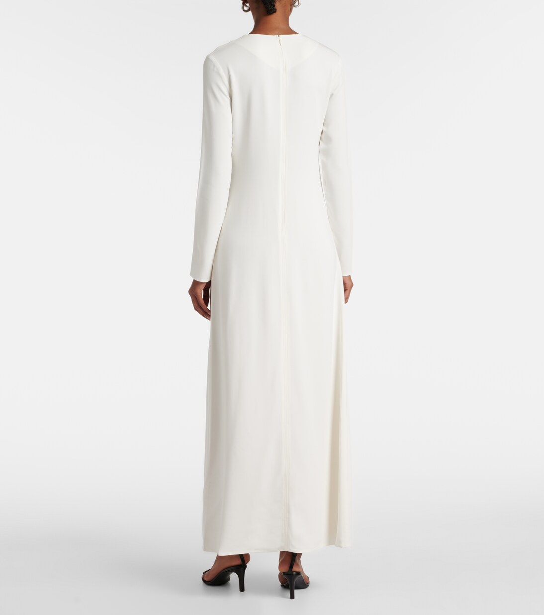 Crêpe maxi dress | CO
