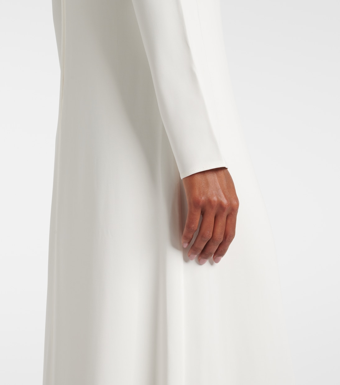 Crêpe maxi dress | CO