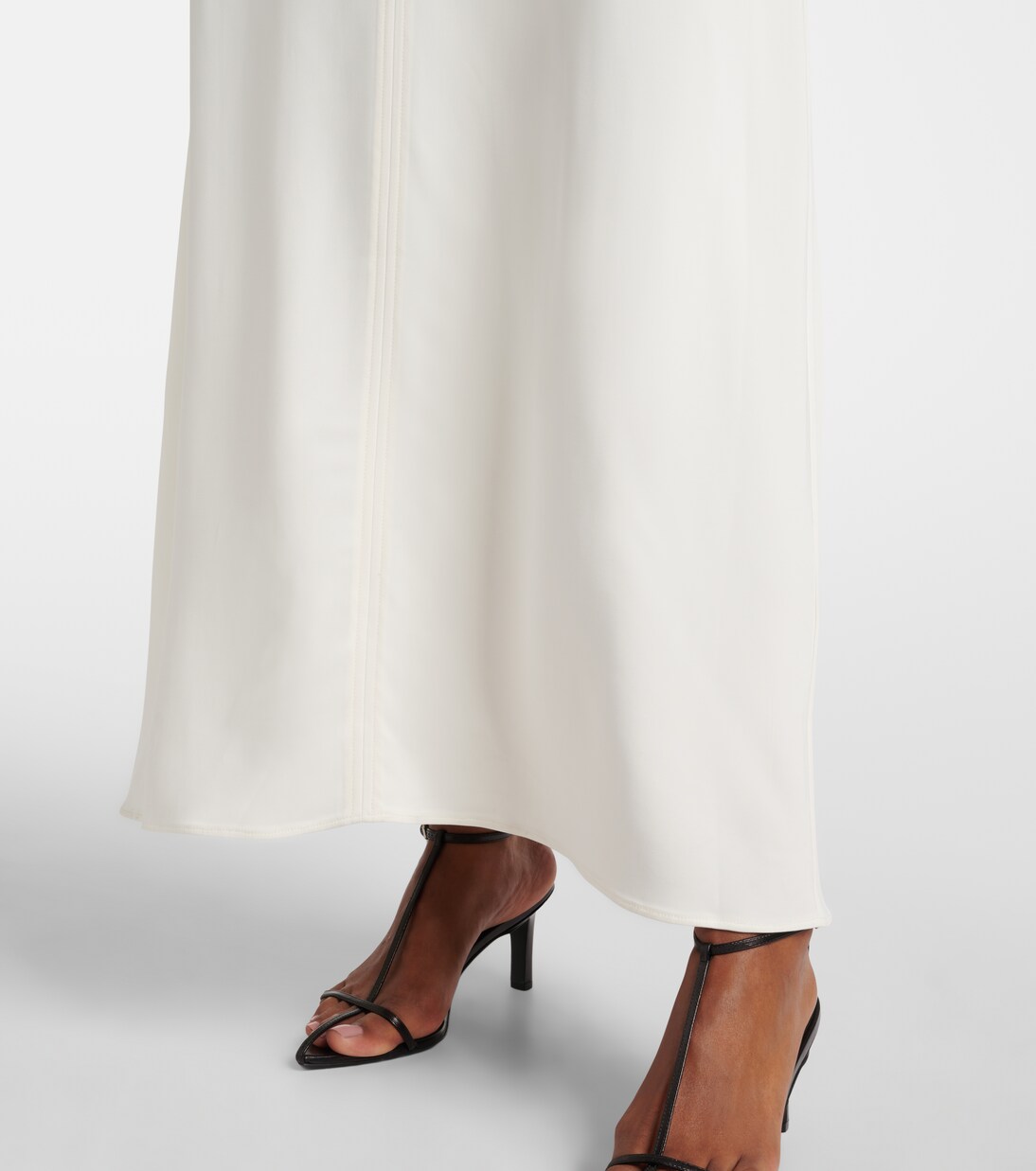 Crêpe maxi dress | CO