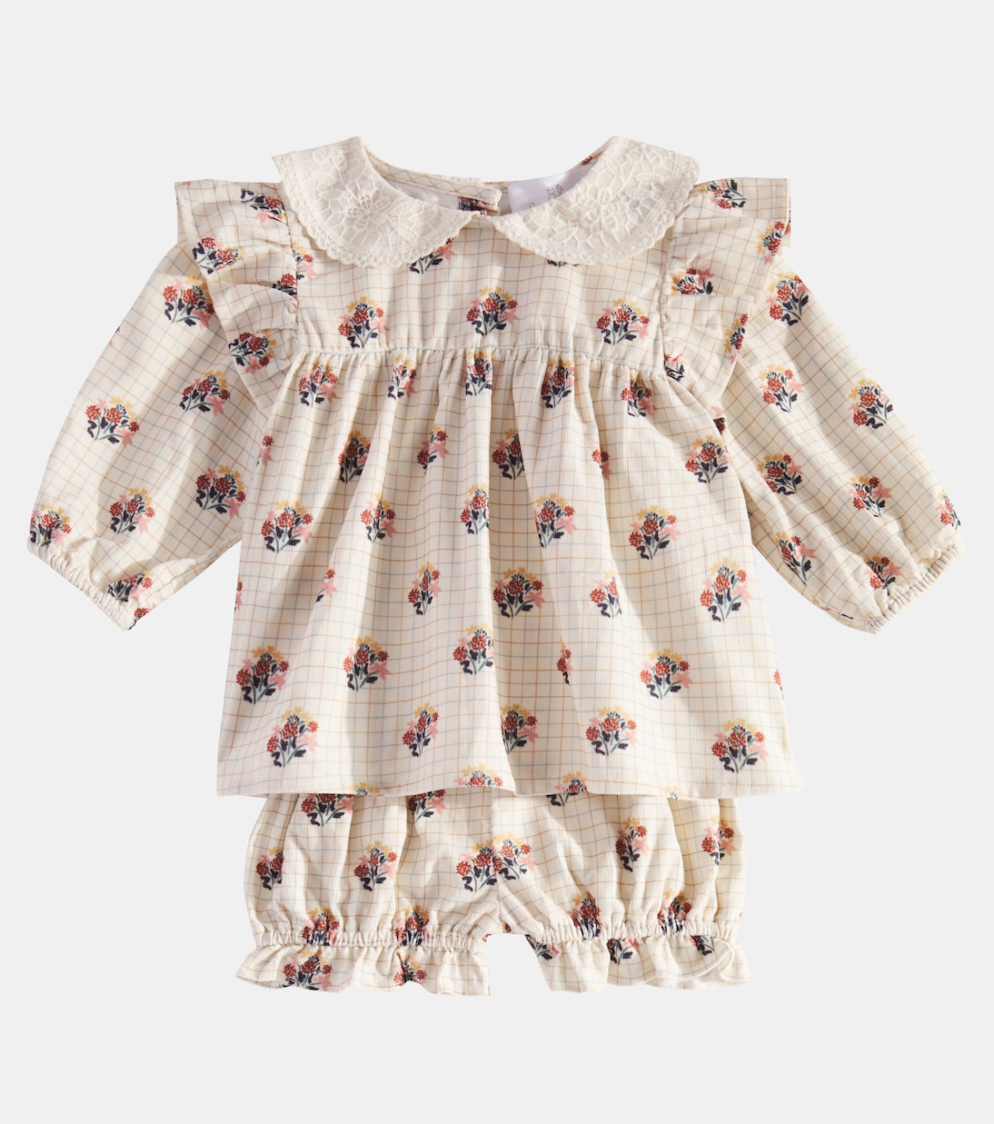Bébé – Set blouse et culotte bloomer Franca | C'era Una Volta