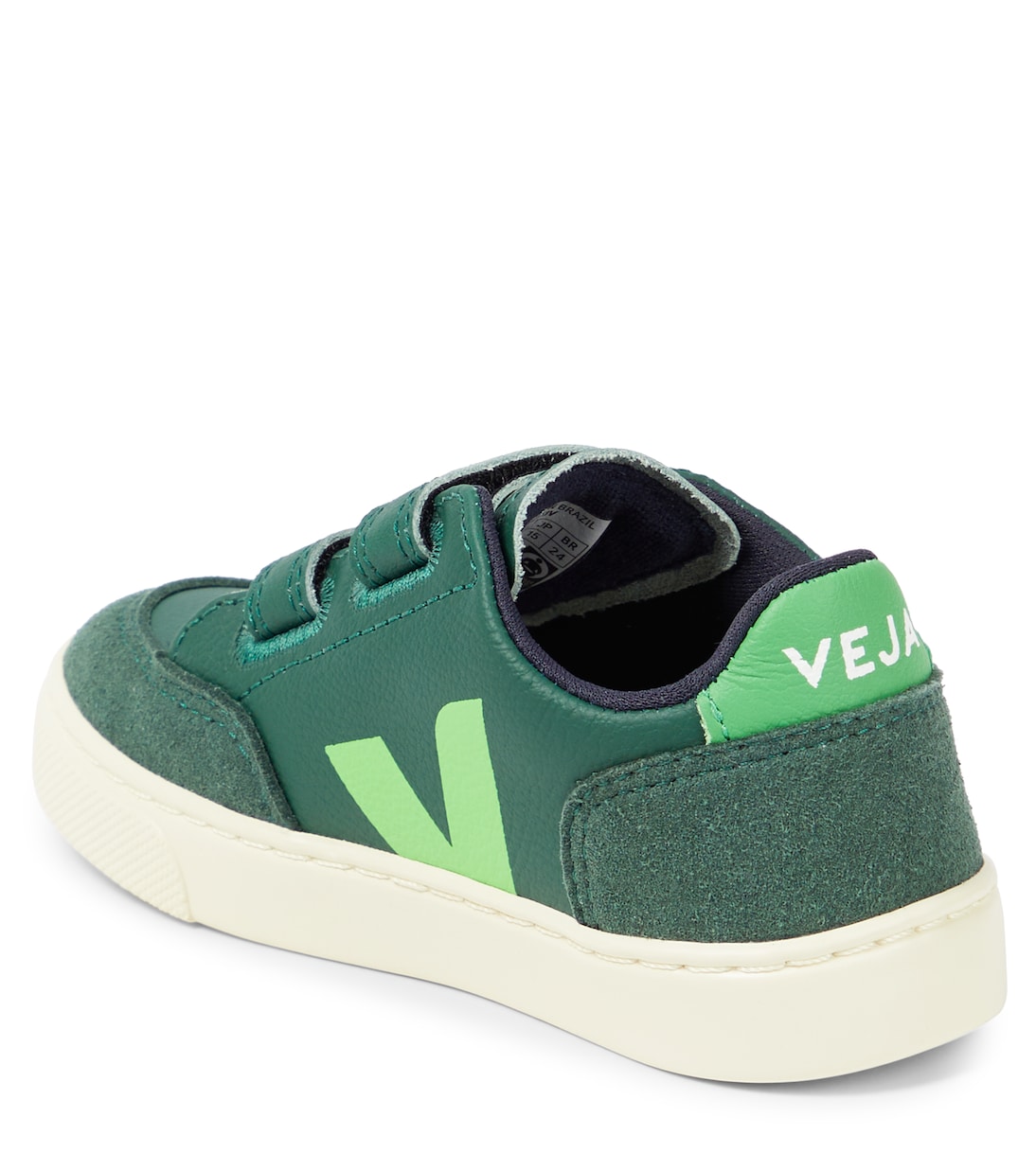 V-12 faux leather and faux suede sneakers | Veja Kids