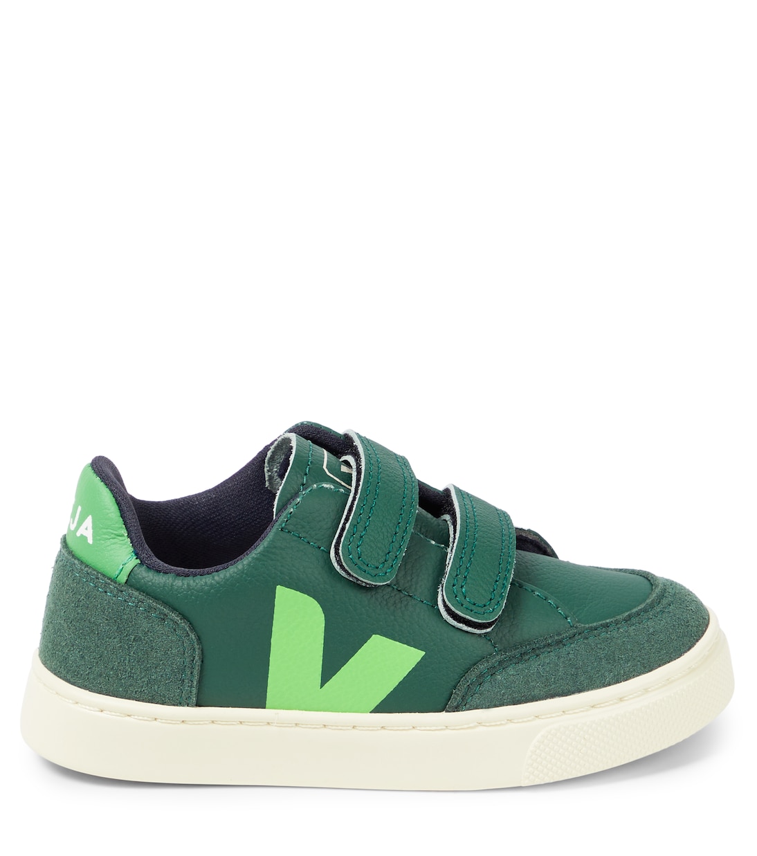 V-12 faux leather and faux suede sneakers | Veja Kids