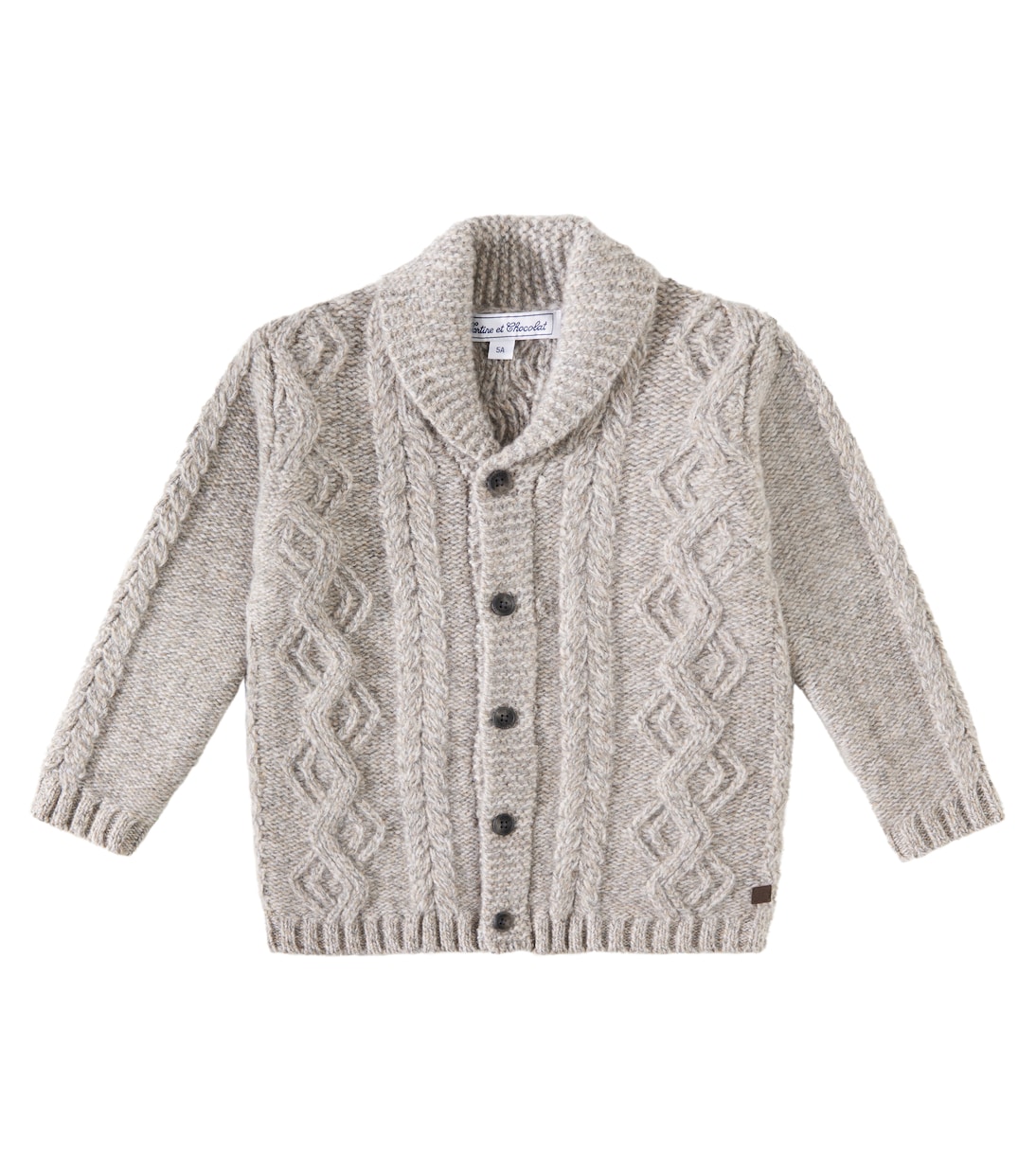 Cardigan Aran en laine | Tartine et Chocolat