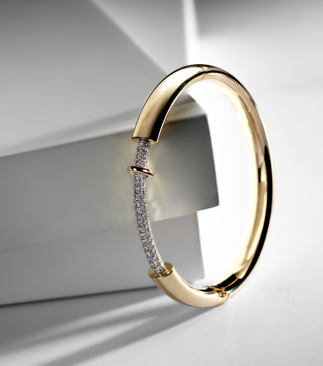 Bracciale Endless in oro 14kt con diamanti | Rainbow K