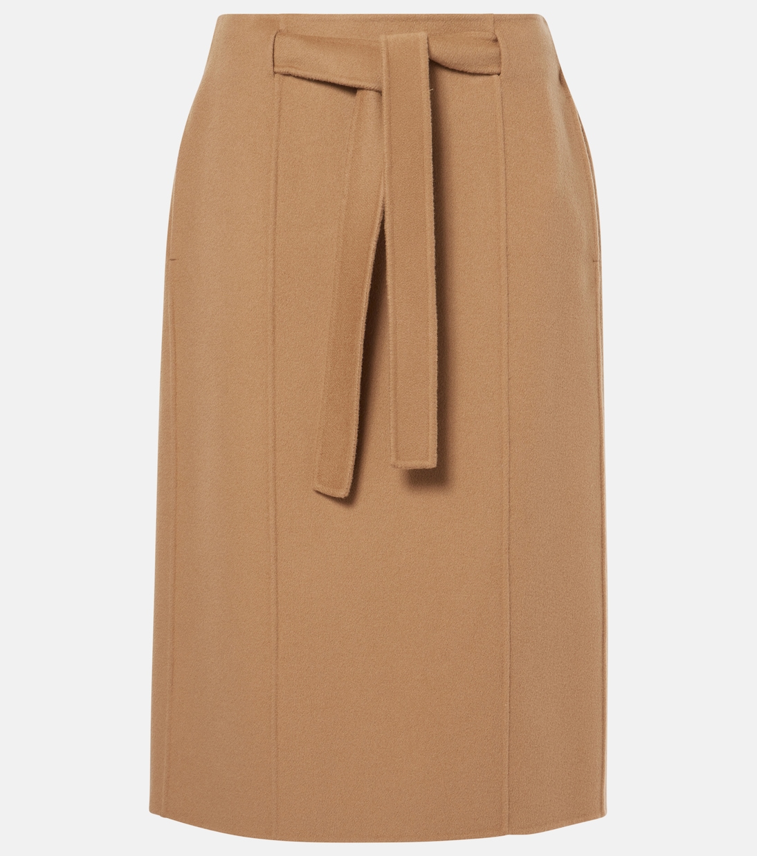 Falda midi Alec de lana con cinturón | 'S Max Mara