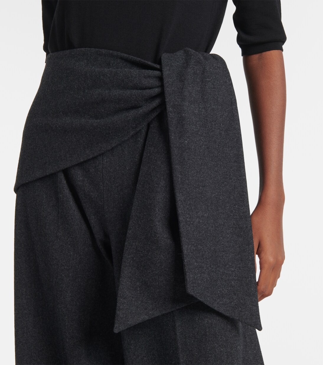 Pantaloni a gamba larga Arsenio in lana | Max Mara