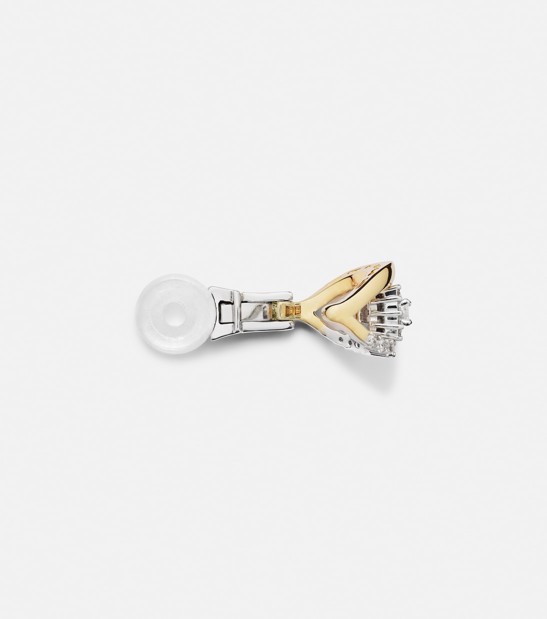 Boucle d'oreille unique Whisper Ear en or 18 ct et diamants | Yeprem