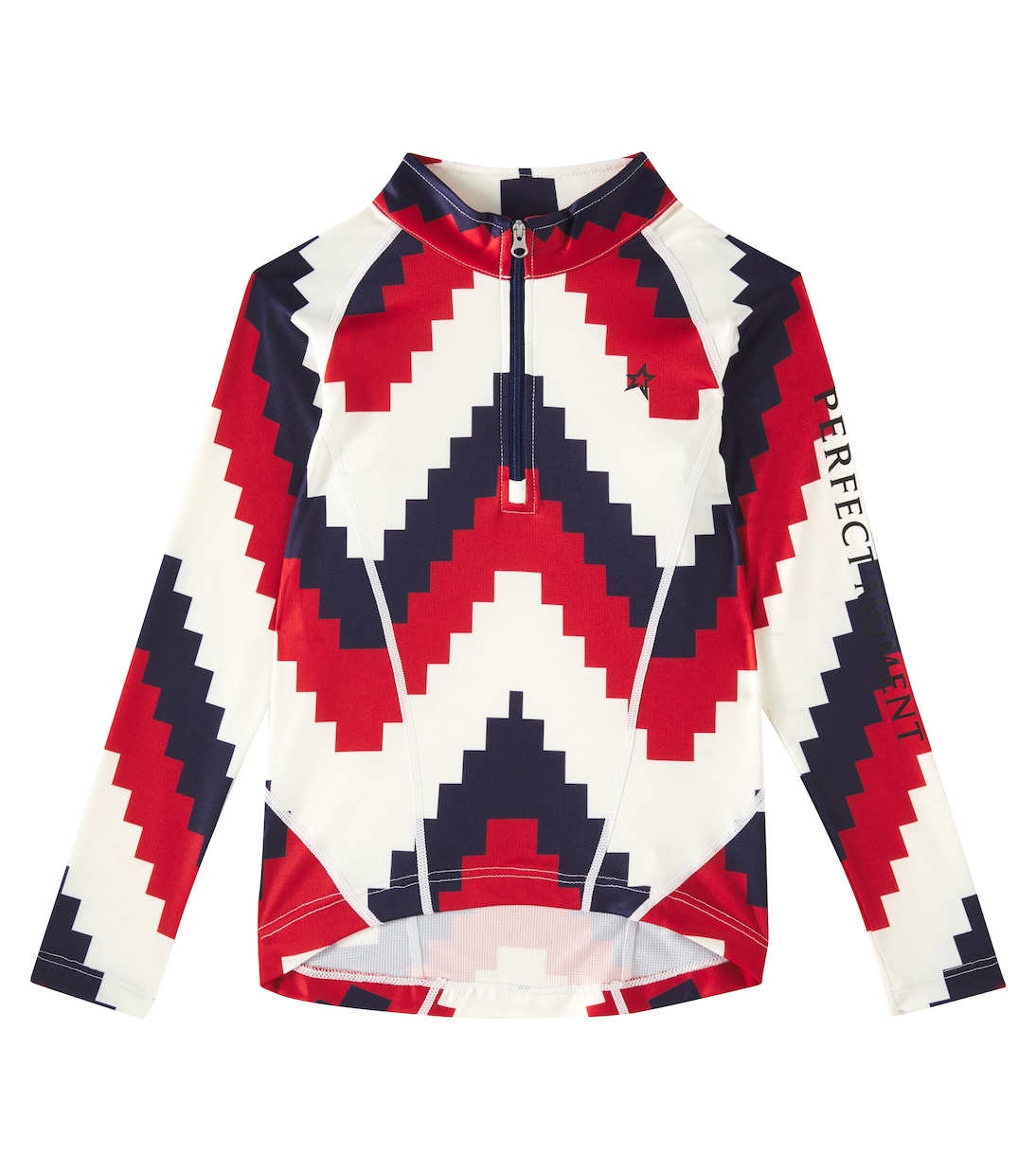 Top in jersey con mezza zip | Perfect Moment Kids