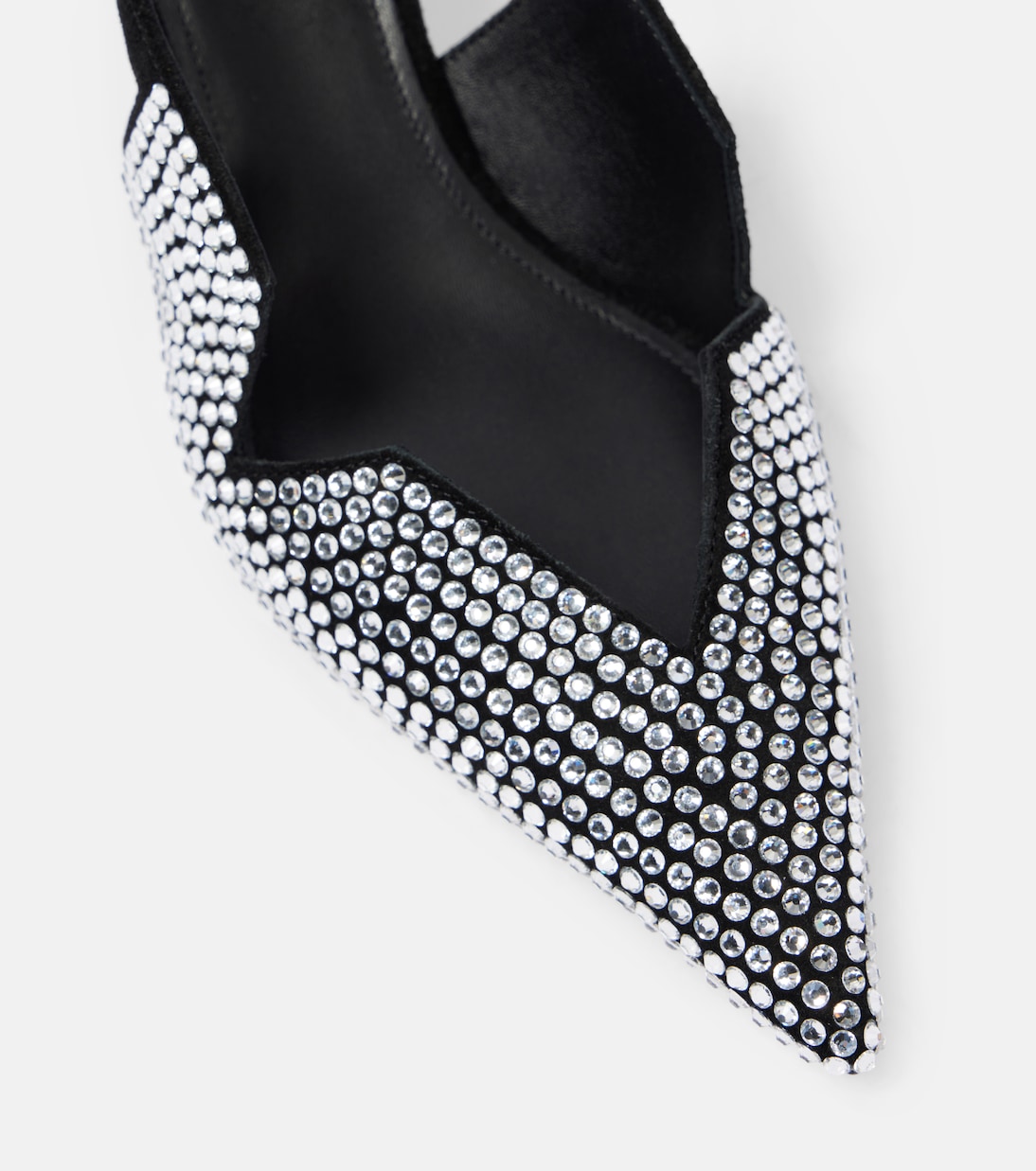 Escarpins 65 en cuir à cristaux | Coperni
