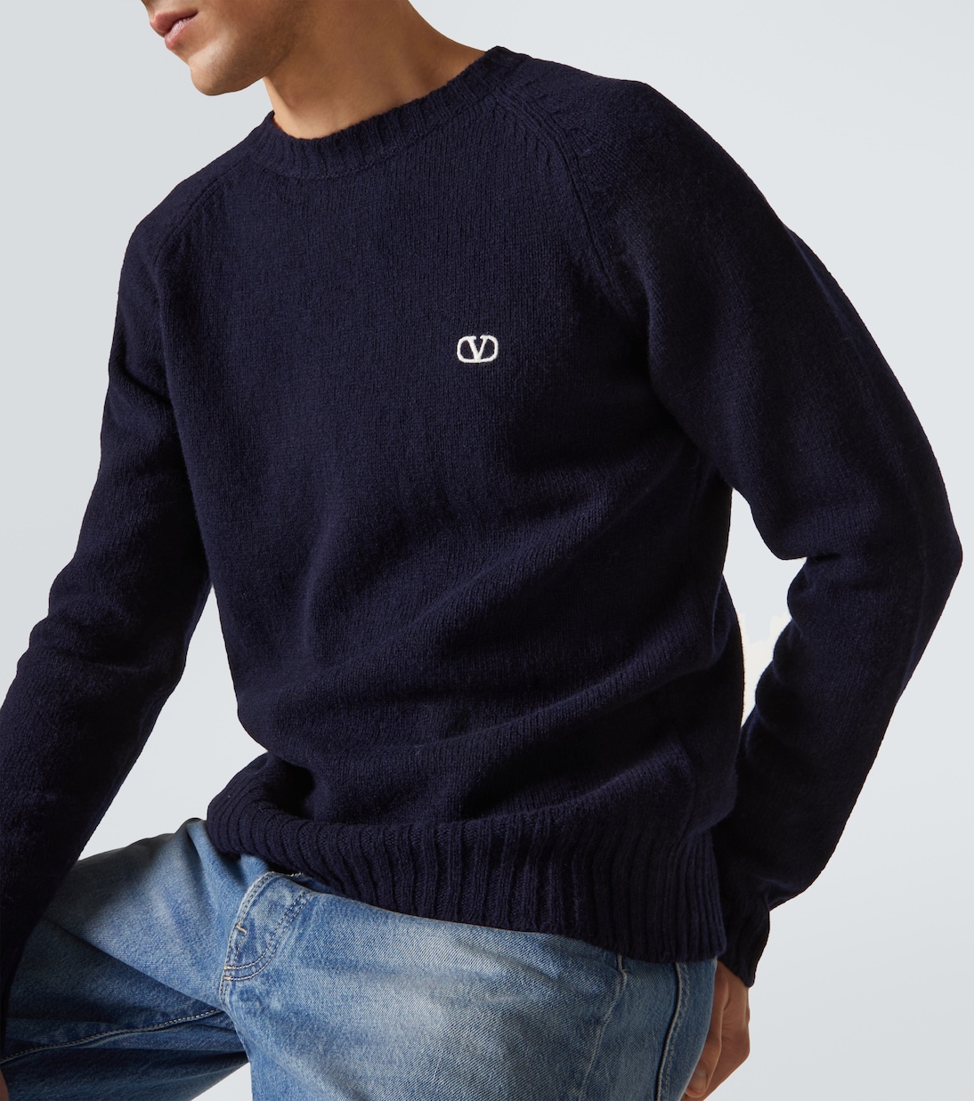 Pull VLogo Signature en laine | Valentino