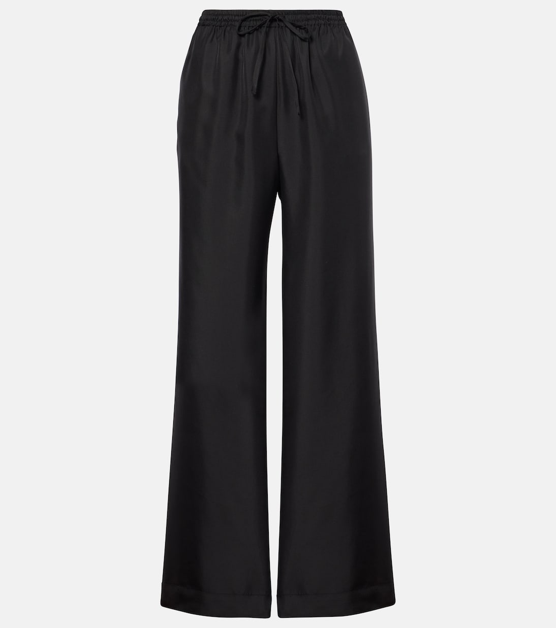Pantaloni regular Aurelia in twill | Asceno