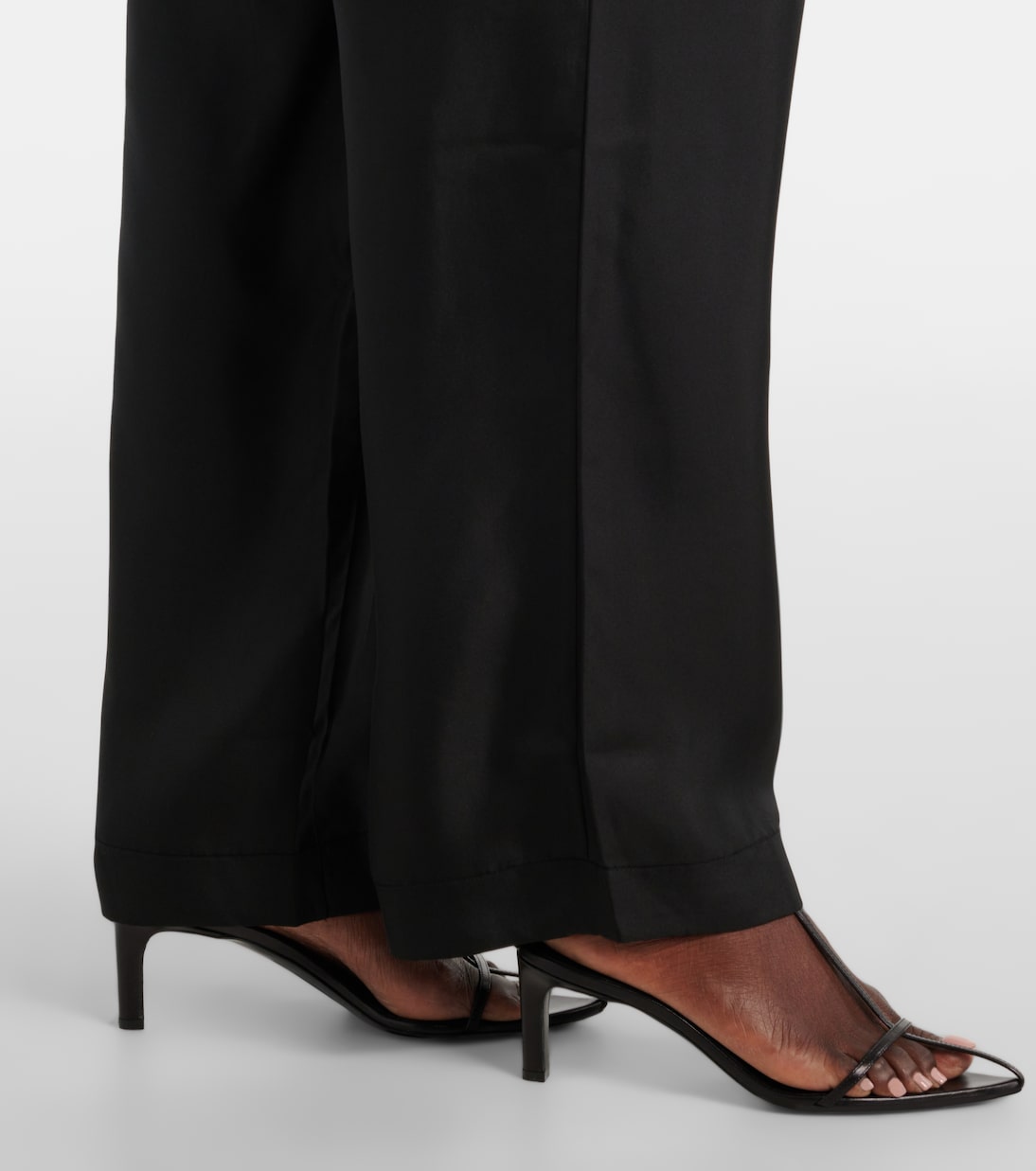 Pantaloni regular Aurelia in twill | Asceno