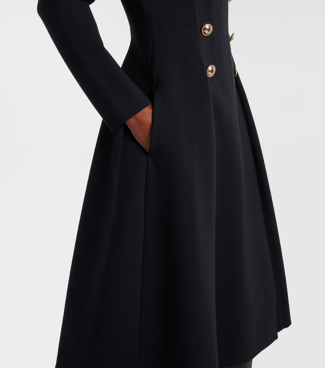 Off-Shoulder-Midikleid | Dorothee Schumacher