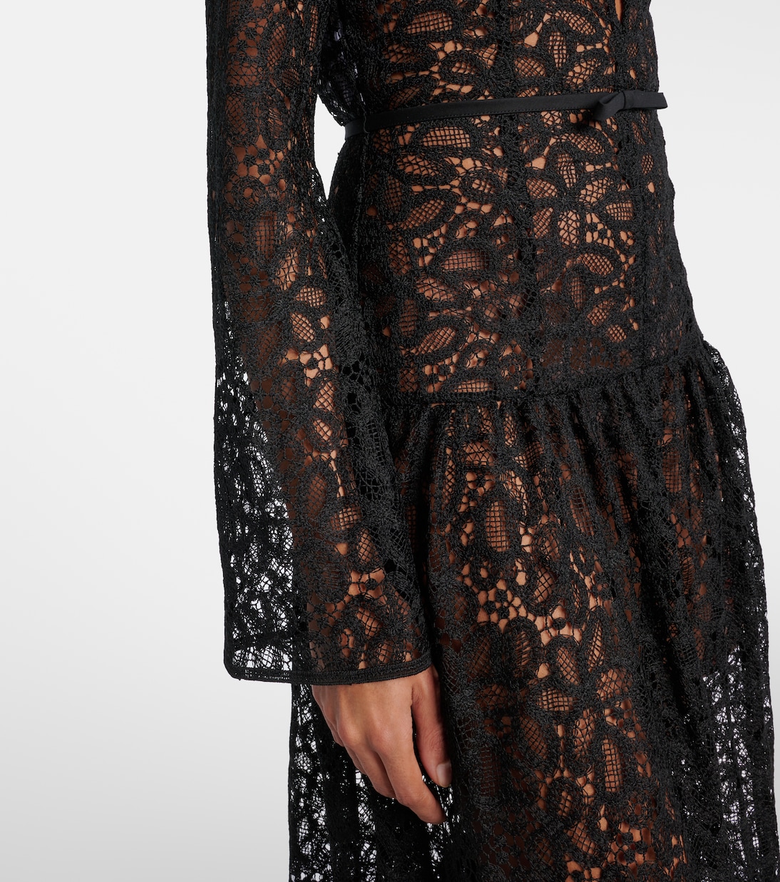 Abito lungo in pizzo | Giambattista Valli