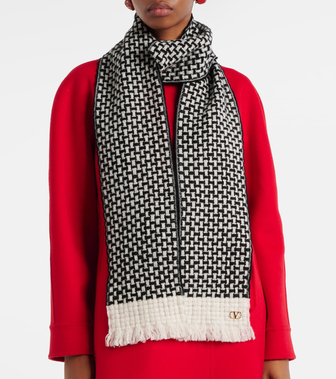 Sciarpa in lana e cashmere | Valentino