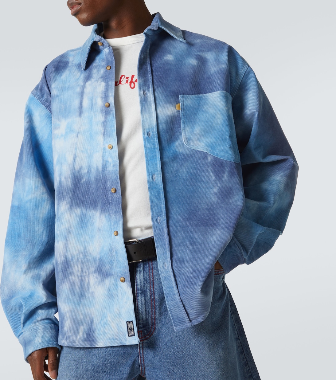 Camicia in velluto di cotone a coste | ERL
